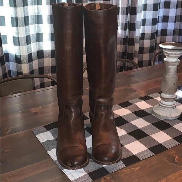 frye melissa stud knee high boot
